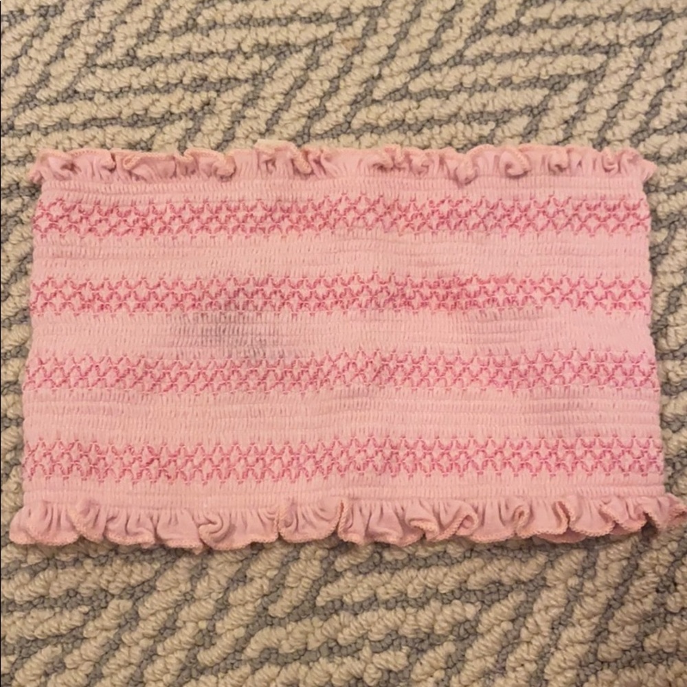Urban outfitters ruffle tube top